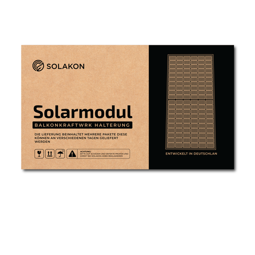 Create a nice Packaging Design for Solar Panels Design by Sayyed Jamshed