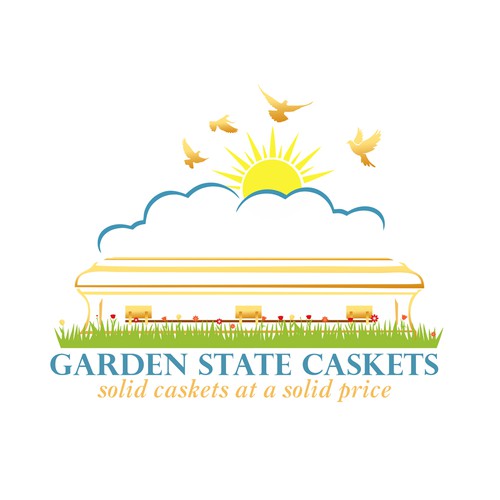 casket company logo Design by vinden