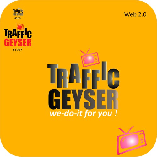 Design di T-R-A-F-F-I-C   g-e-y-s-e-r  Logo di go4