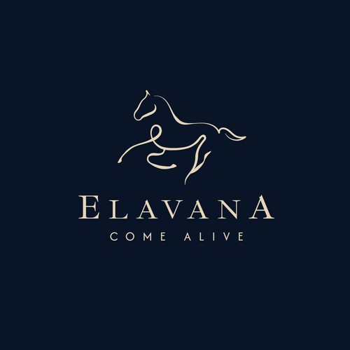"Elavana — Come Alive | Luxury Experiential Brand Logo" winning Stationery