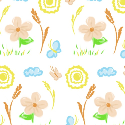 Illustrations to print onto a baby clothing- onesie, nursing cover, headbands, leggings..etc Design by poliepolienko