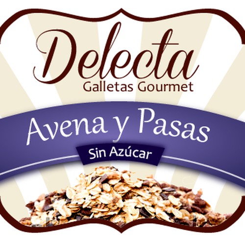 "Etiqueta para galletas gourmet" winning Product label