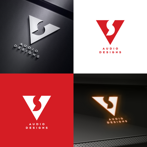 Create a logo for a cutting edge audio company Design by Stefano Pizzato