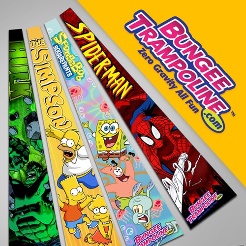 print Graphics for a amusement ride bungee trampoline asap