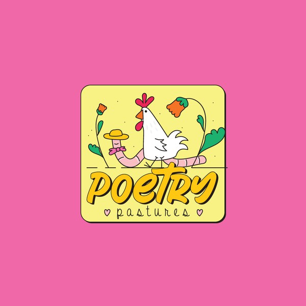 Colorful logo for farm 