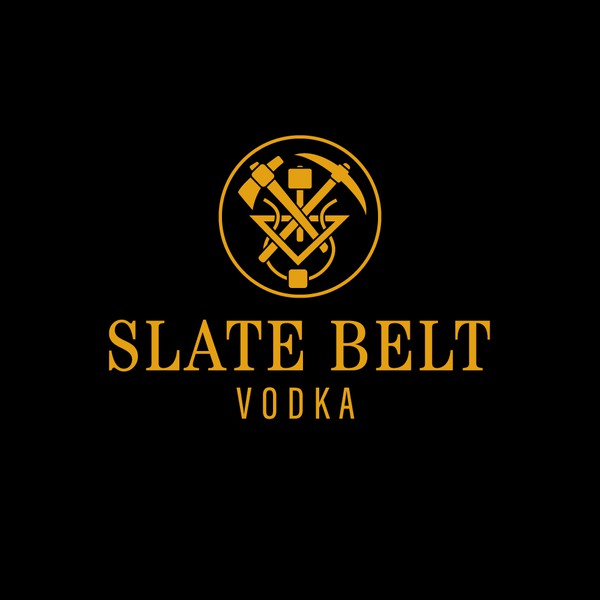 Design by yoximar titled "slate belt vodka"