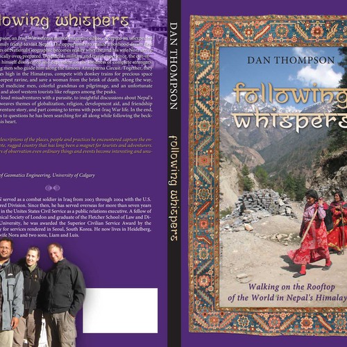 Design an exotic,  Nepal-themed travel book cover  Réalisé par dalim