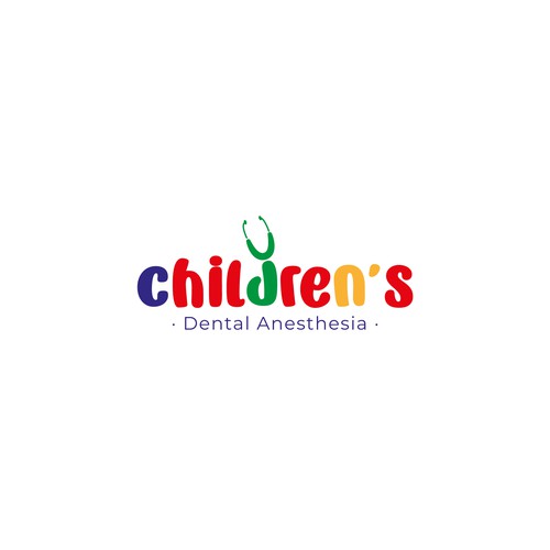 Children’s dental anesthesia company logo Design by +vectorsm