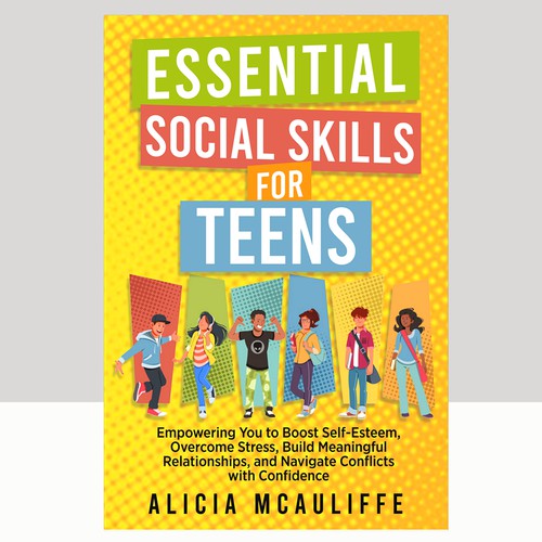Design an engaging and creative book cover for a book on Life Skills for Teens Design by Arrowdesigns