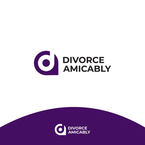 Logo for a new, healthy way for reasonable people to divorce Design by eRsiti_Art