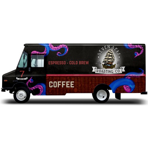 Coffee Truck Design - Mobile Unit 7 Ontwerp door ssrihayak