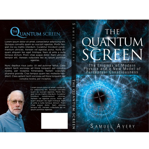 Book Cover: Quantum Physics & Consciousenss Diseño de srk1xz