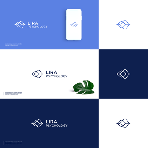 "Modern sleek logo for psychology/healthcare practice" winning Logo design