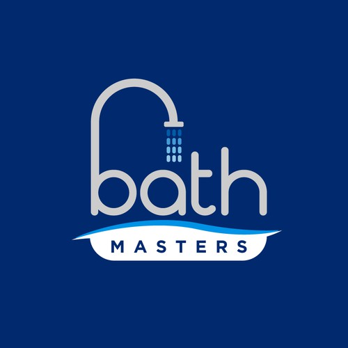 Create a Unique and easily identifiable logo for Bath Masters!! Design by Transformed Design Inc.