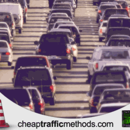 Create the next banner ad for Cheap Traffic Methods Design by Audio0024