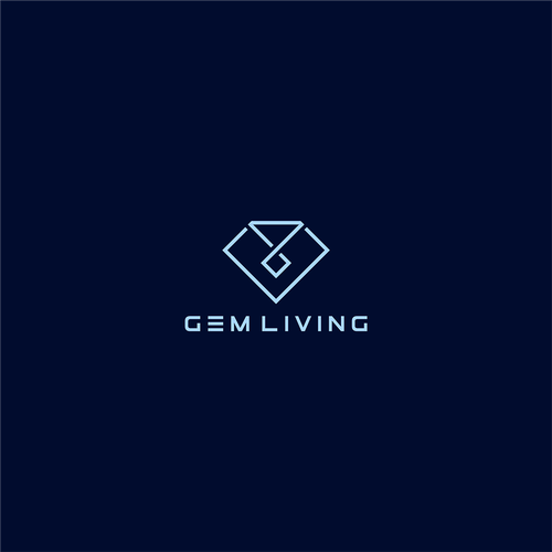 Geometrical, minimalist, modern brand design for Gem Living Design by Guerrilla_Farmer