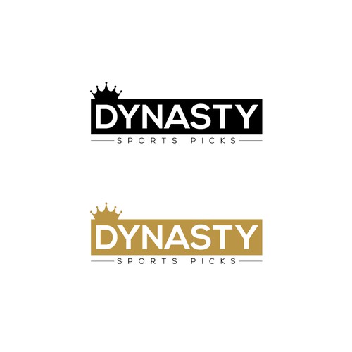 Luxury sports betting brand simple but elegant logo Diseño de creativefoysal