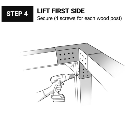 Designs INSTRUCTION MANUAL (PERGOLA) TOJA GRID INC. Other art or