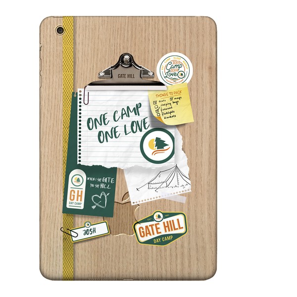 Diseño de kas.gau titulado "Ipad skin design for a summer camp "