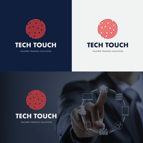 Design My B2B Computer Software Training  Logo Design by nguyendesign