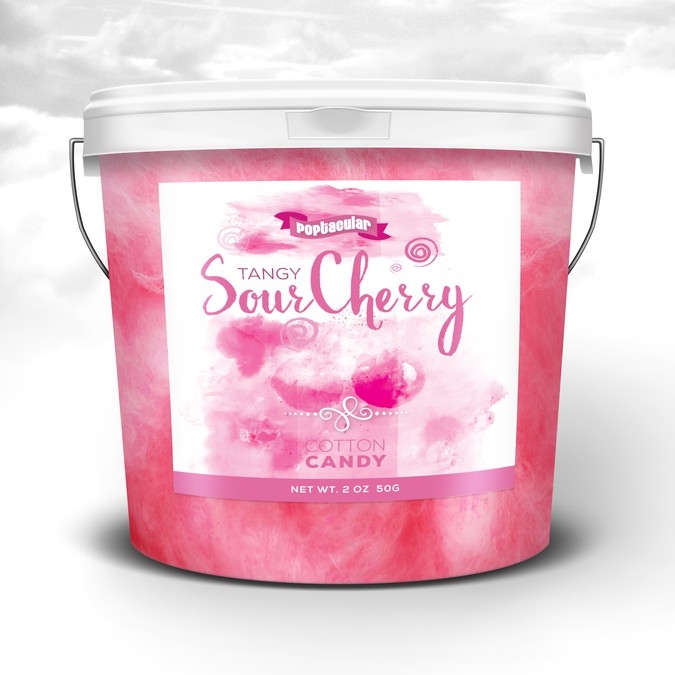 FUN COTTON CANDY LABEL Product label contest