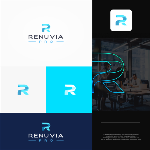 We need a creative design for our new company for optimizing surgical recovery! Design by Anna Rid