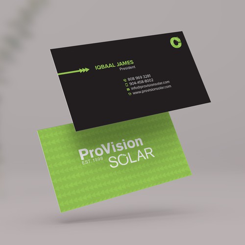 Solar Business Cards Design réalisé par Shila Rani Das