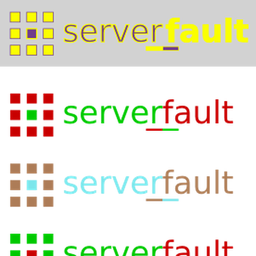 logo for serverfault.com Design por dennisw
