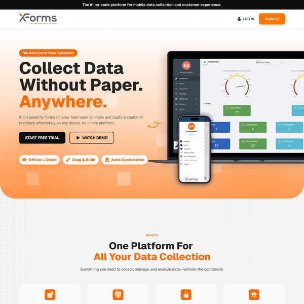 XForms Home Page Redesign