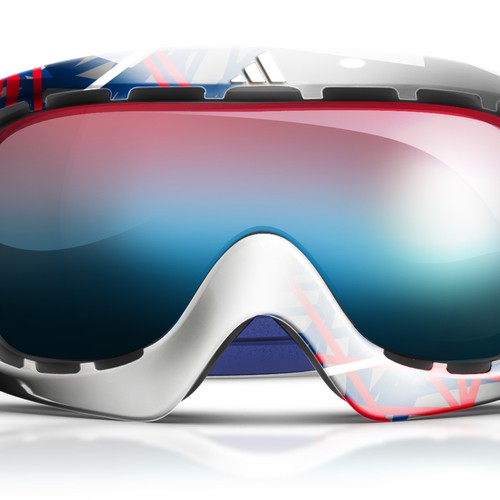 Design adidas goggles for Winter Olympics デザイン by BenoitB