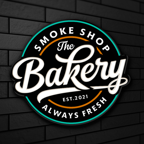 Smoke Shop Called "The Bakery" Logo Design by Agenciagraf