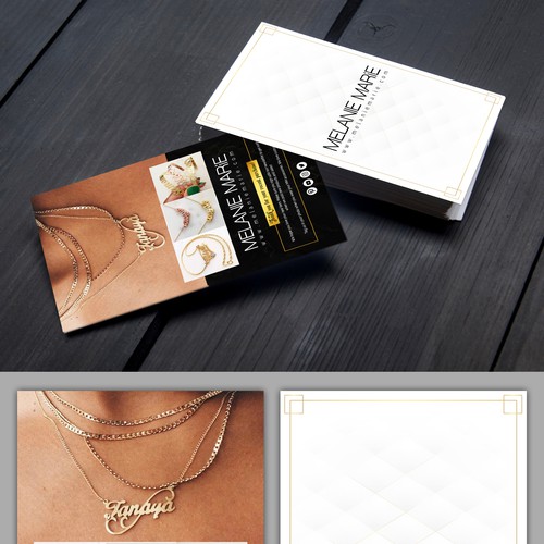 Design an Aesthetically Pleasing Jewelry Flyer/ Insert! Design by Tanny Dew ❤︎