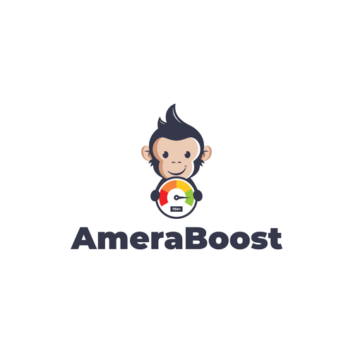 Animated design.  Credit boost company. Design by coccus