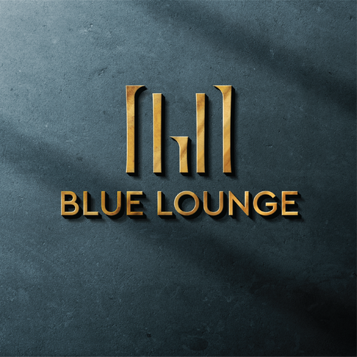 Blue lounge makeover Design by NINA GRAPHIX