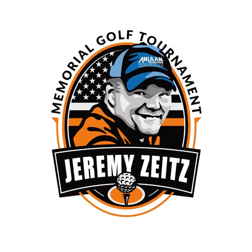 Memorial Golf Tournament Logo Design by sarvsar