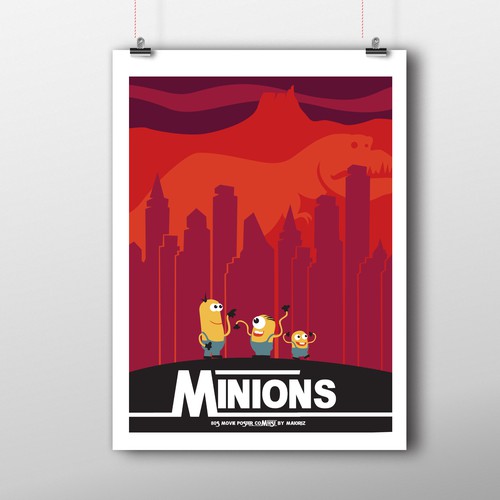 Create your own ‘80s-inspired movie poster! Design von Maioriz™