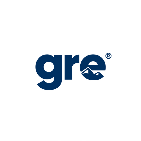 Simple bold logo for gre 