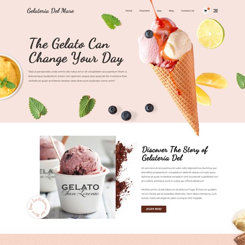 Proposition sur un concours de Design de page web, réalisée par OMGuys™