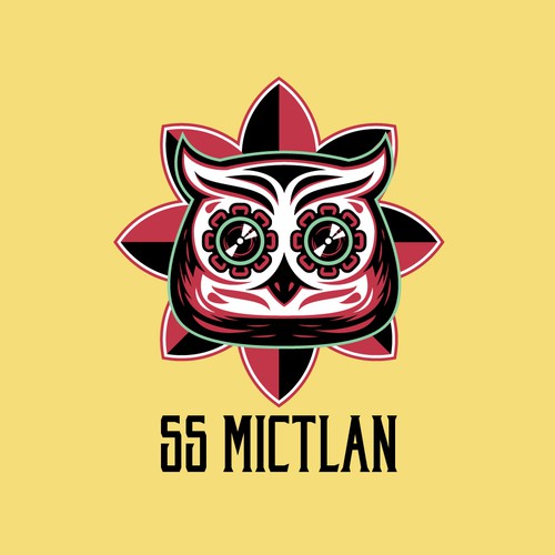 Mexican land of the dead inspired logo for rock recording studio Design by 262_kento