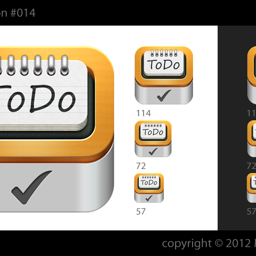 New Application Icon for Productivity Software Diseño de MikeKirby