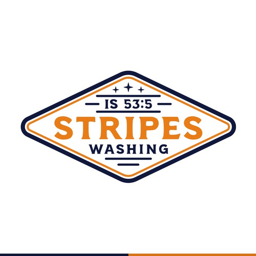 Stripes Washing - Design a logo and brand for a new upcoming coastal company Design by ontronusart