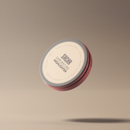 Sacha Luminating Cream Highlighter Design by DesignInc.