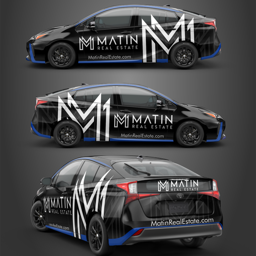 Luxury Real Estate Firm Prius Wrap Design by ✨B O T S™✨