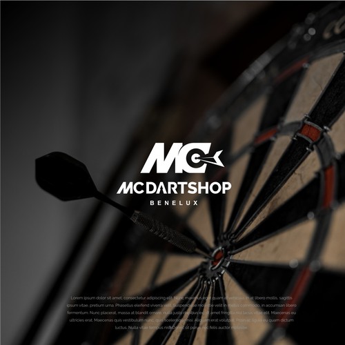 Design a strong, sleek and powerful logo for the Benelux darts specialist! Design by R.one