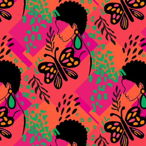 Apparel/Textile Designs - Women of Color Inspired Designs Design by ash00 Designs
