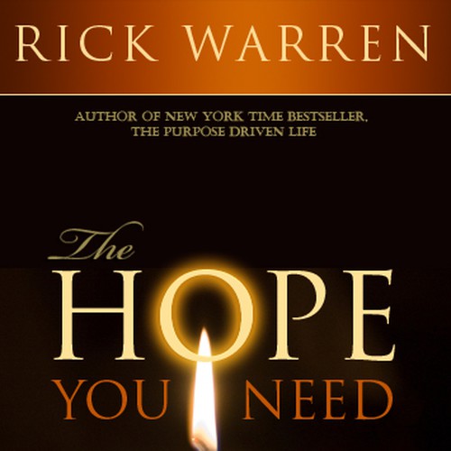 Design Rick Warren's New Book Cover Design réalisé par Endrias