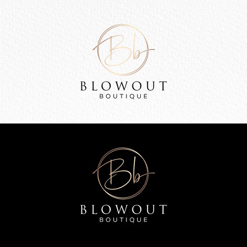 Luxurious logo for a NEW Blow Dry Bar - Hair Salon Design by Sil [LD]