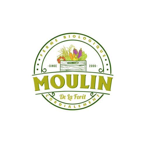 Creating  a logo for Organic Farm Shop Design by Mahi Malik