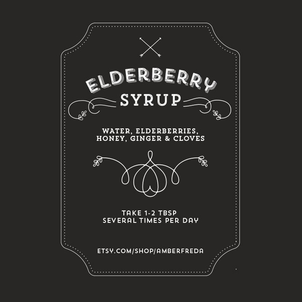 Label concept - Apothecary style