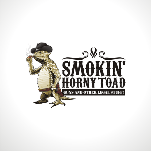 Smokin' Horny Toad Logo Design Shootout!! Design by jagokandank